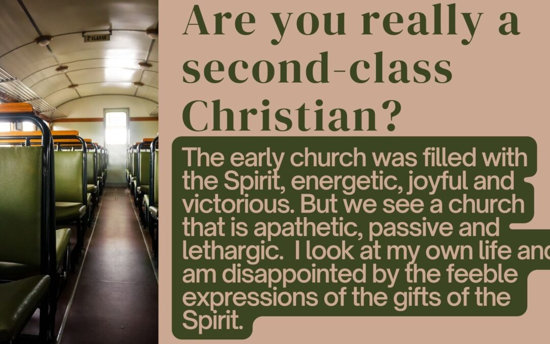 Are you really a second-class Christian?