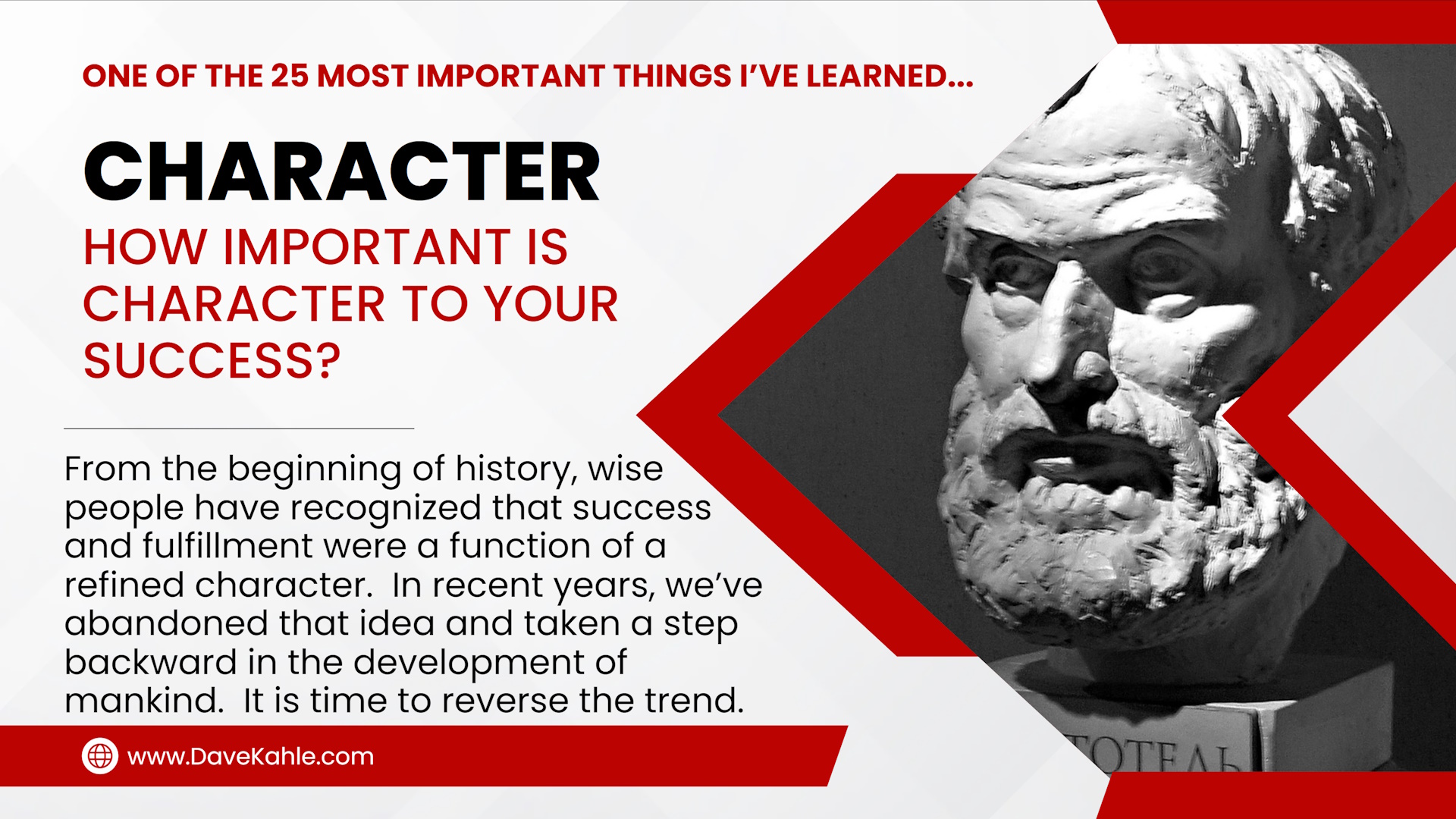 Character: The Foundation of Sales Success