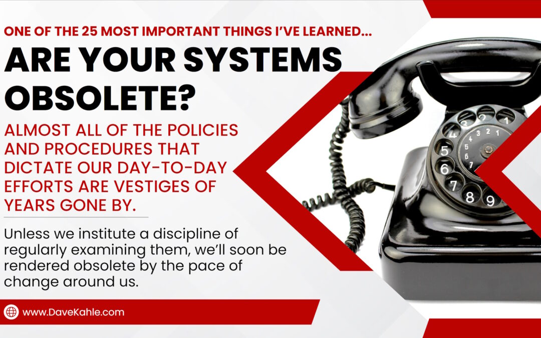 Are Your Systems Obsolete?