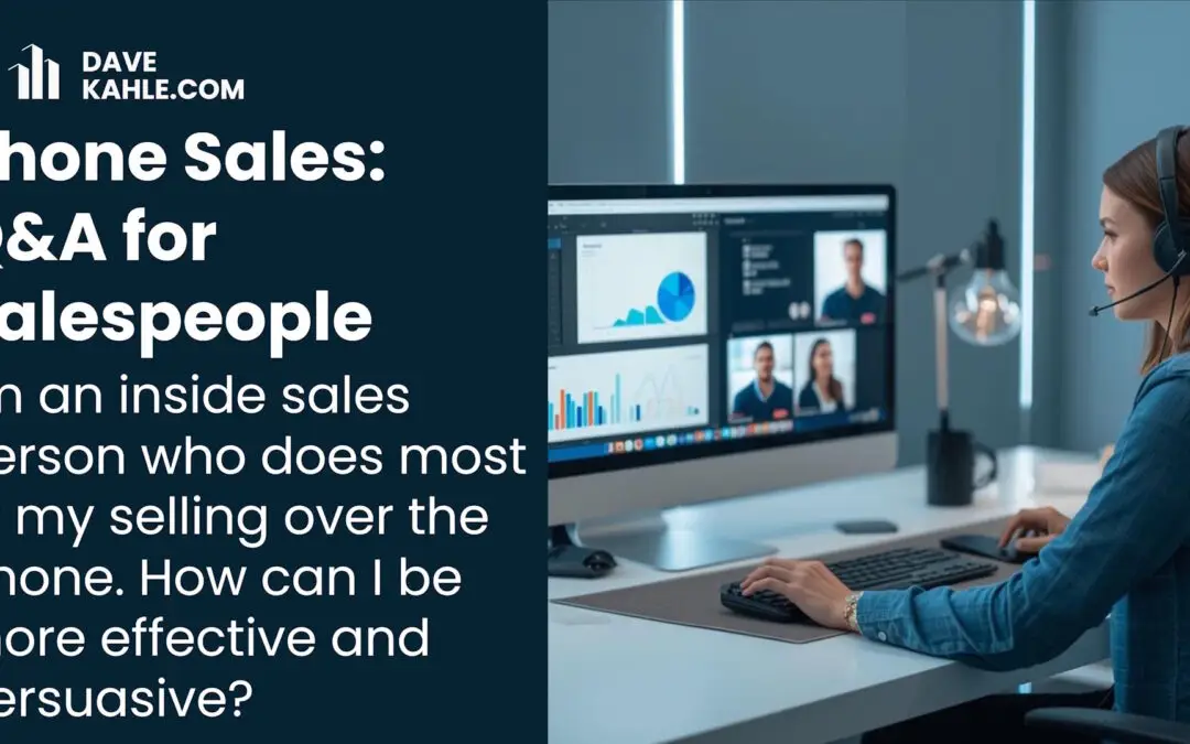 Phone Sales: Q&A for Salespeople
