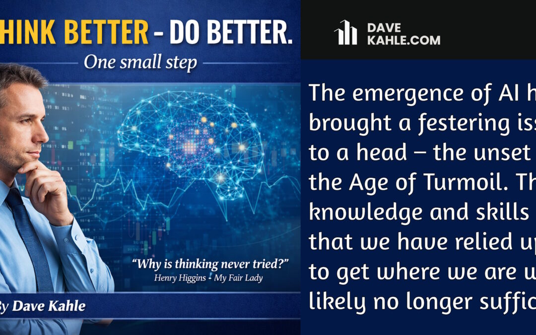 Think Better – Do Better. One small step.
